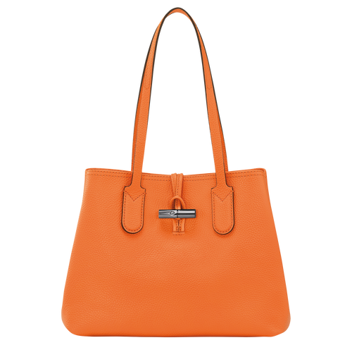 Roseau Essential M Tote bag , Orange - Leather - View 1 of 4