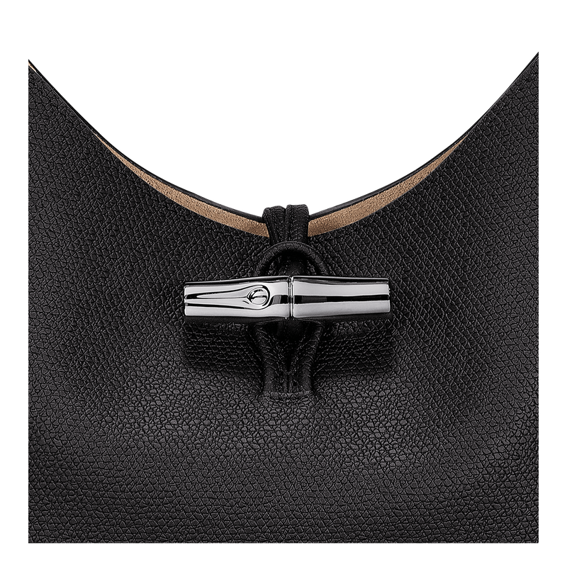 Le Roseau M Hobo bag , Black - Leather  - View 6 of  6