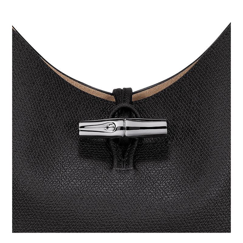 Le Roseau M Hobo bag , Black - Leather  - View 6 of 6