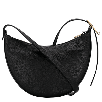 Le Foulonné Crossbody bag S, Black
