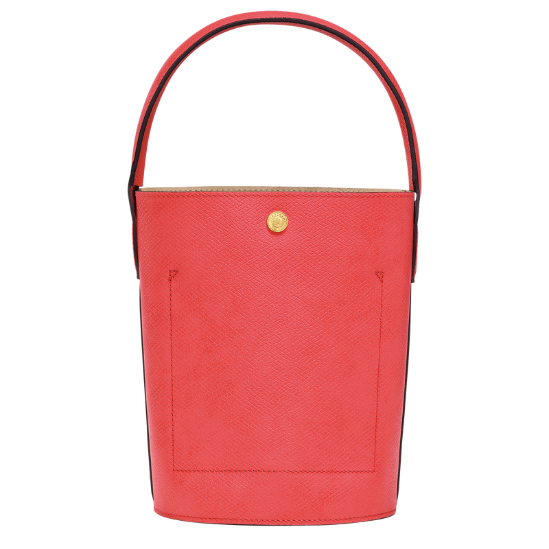 Épure S Bucket bag , Strawberry - Leather  - View 4 of  6