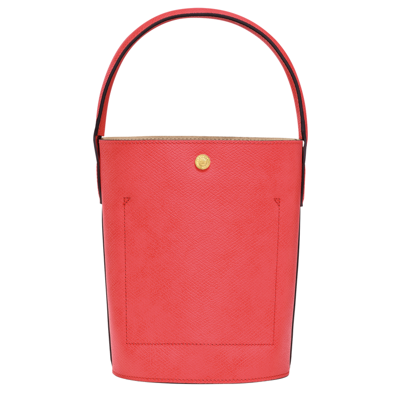 Épure S Bucket bag , Strawberry - Leather  - View 4 of  6