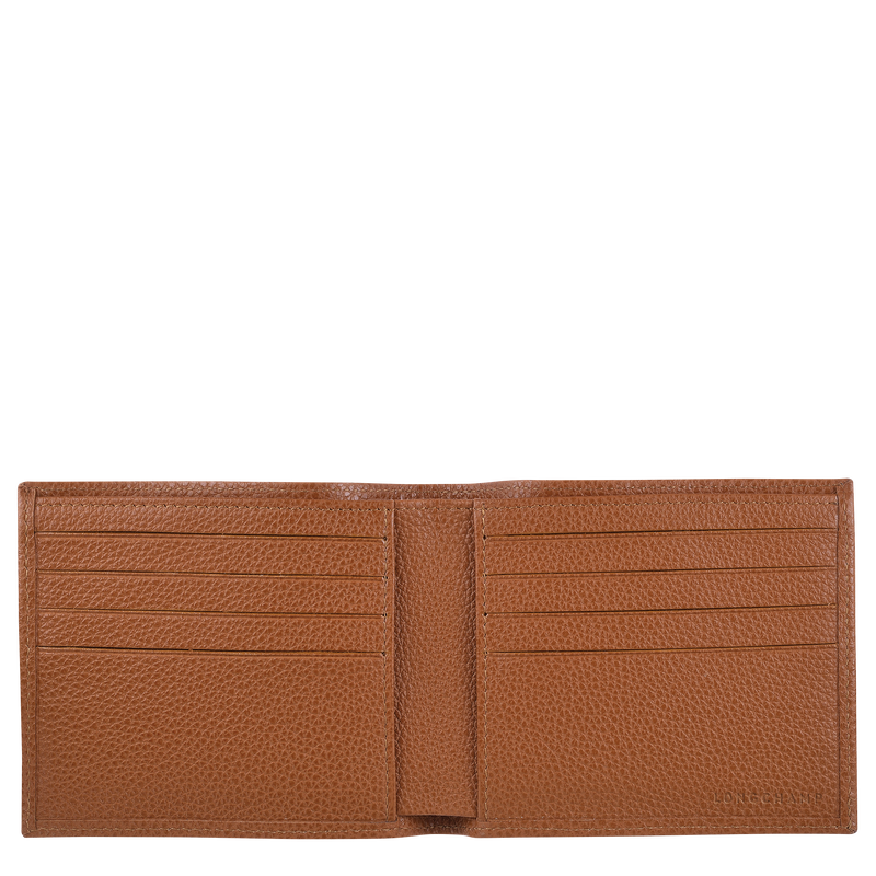 Le Foulonné Wallet , Caramel - Leather  - View 2 of 2