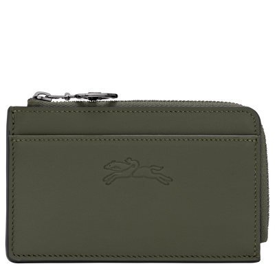 Porte-cartes Le Pliage Xtra , Cuir - Sapin