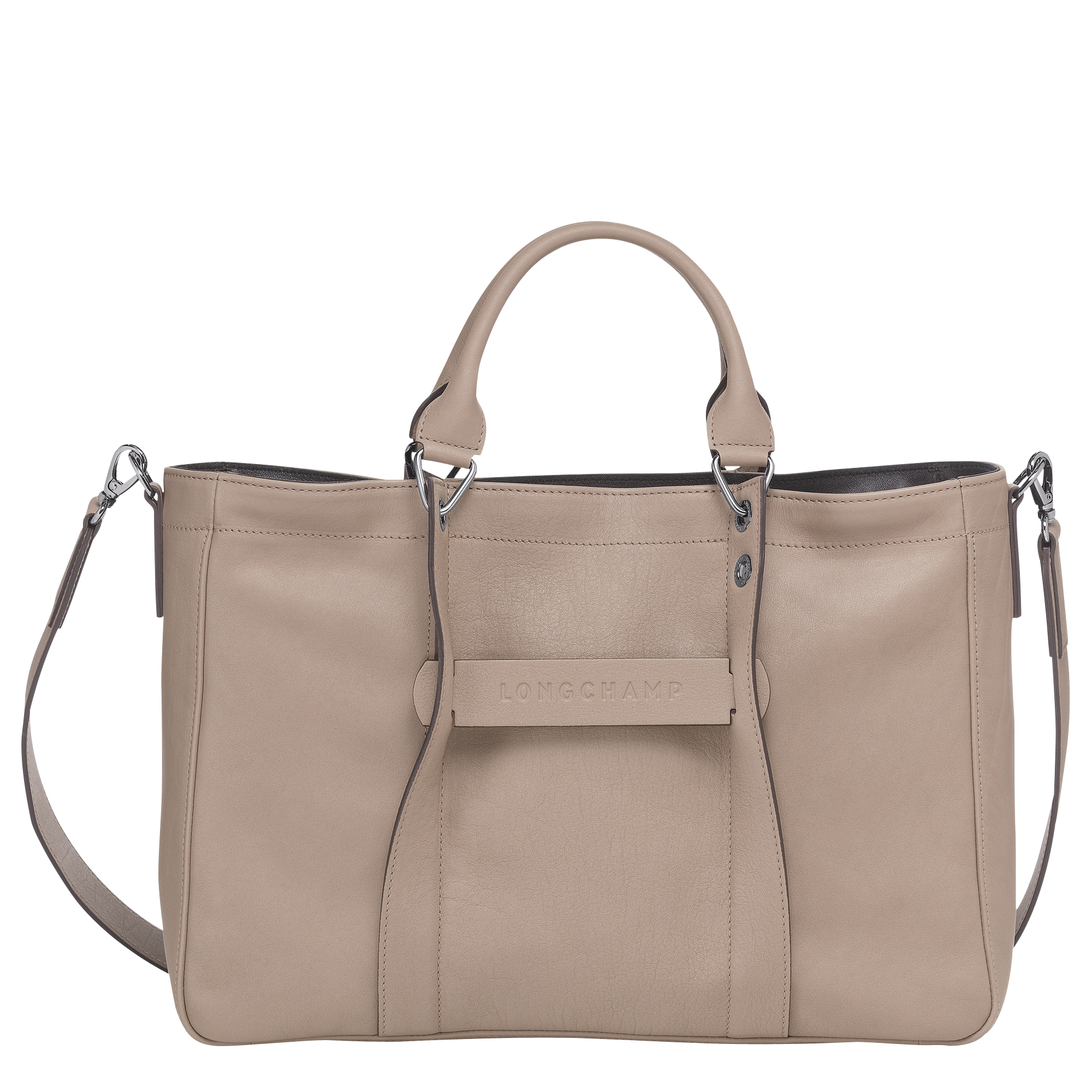 Top handle bag M Longchamp 3D Brown 