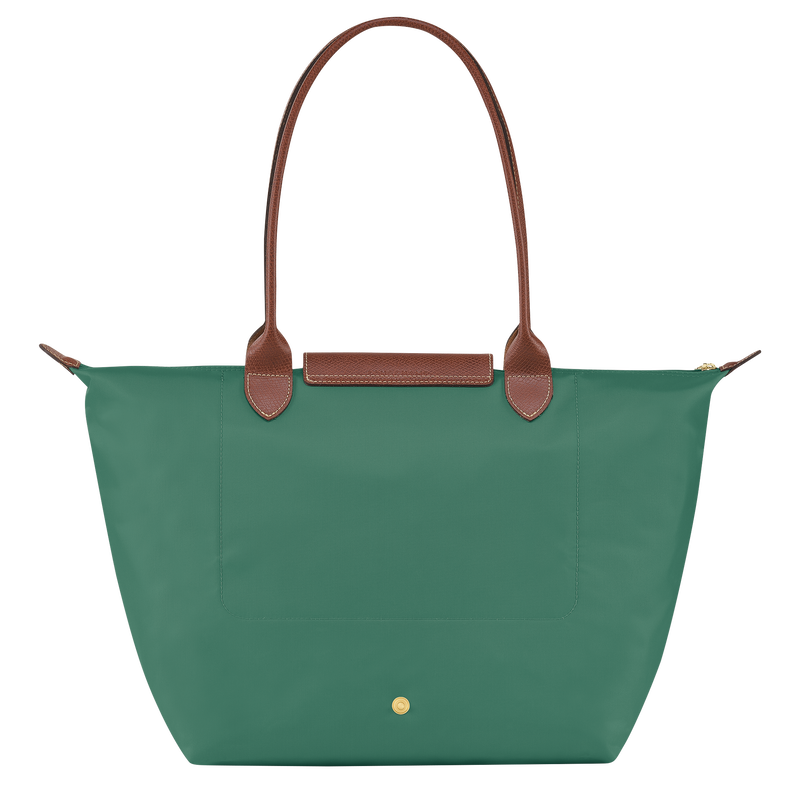 Le Pliage Original L Tote bag , Sage - Recycled canvas  - View 4 of 5