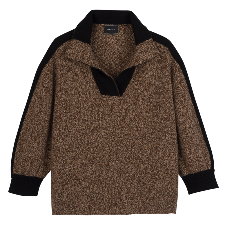 Sweater , Chocolate - Knit  - View 1 of  6