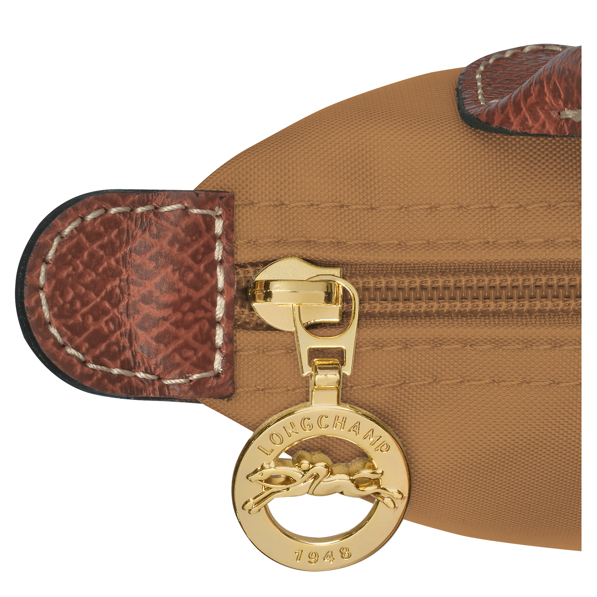 Le Pliage Original 附提把的小袋子, Fawn