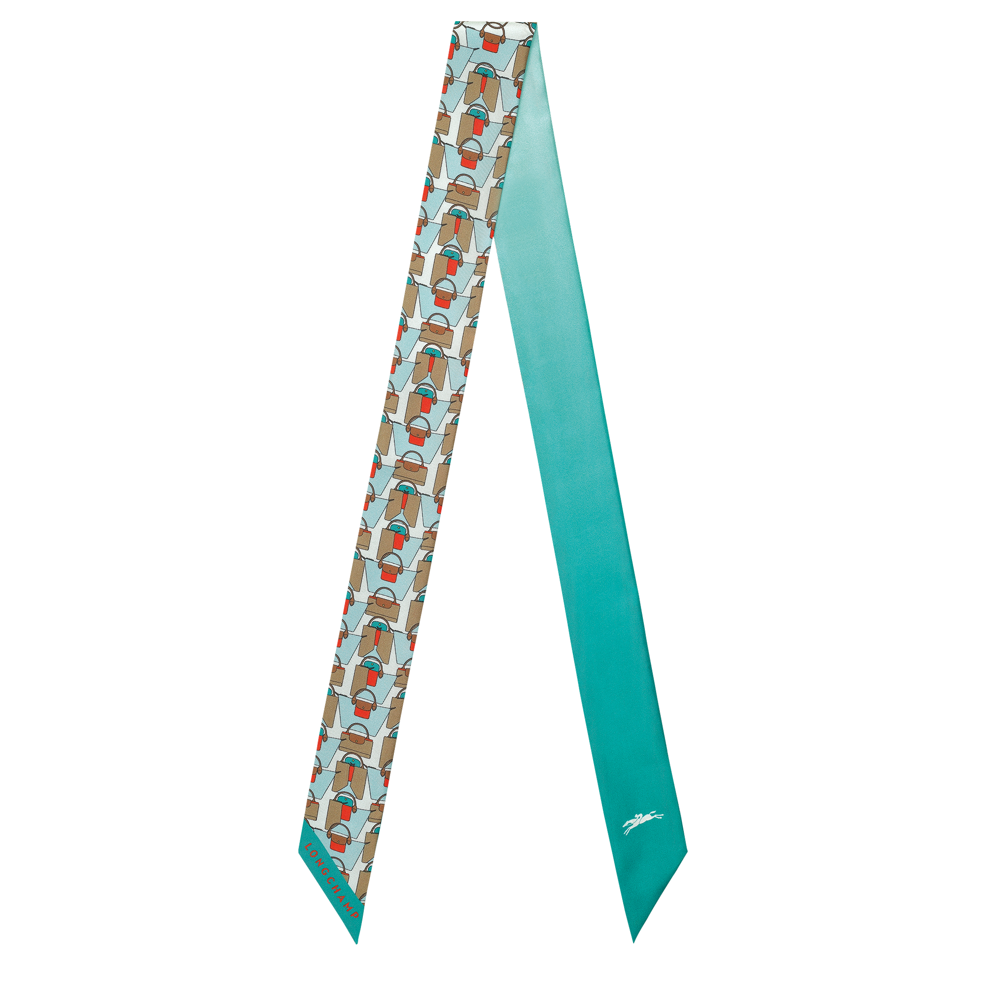 Le Pliage 日本摺紙藝術 絲質緞帶, 綠松石色