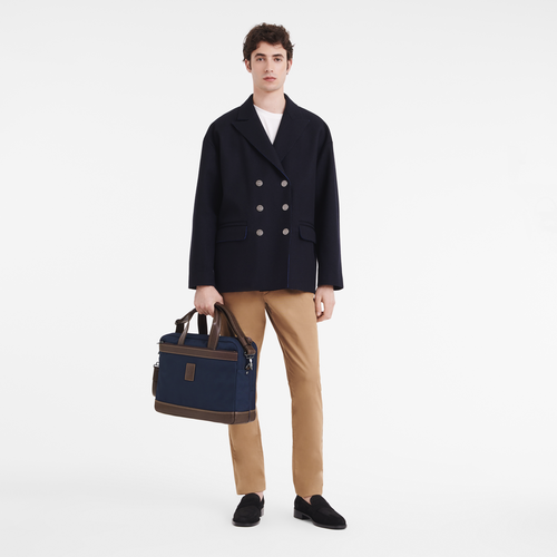 Briefcase L Boxford Blue (L1487080127) | Longchamp US Briefcase L Boxford Blue (L1487080127) | Longchamp US