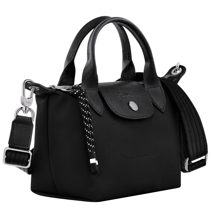 Le Pliage Energy XS Handbag , Black - Recycled canvas  - View 3 of  6