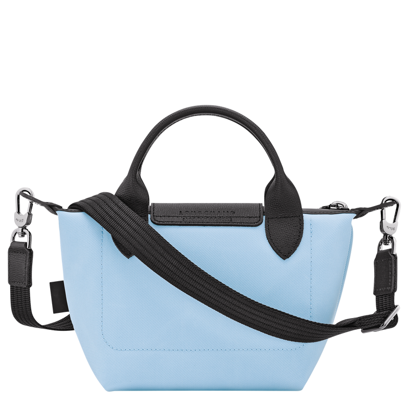Le Pliage Energy XS Handbag , Sky Blue - Recycled canvas  - View 3 of  5