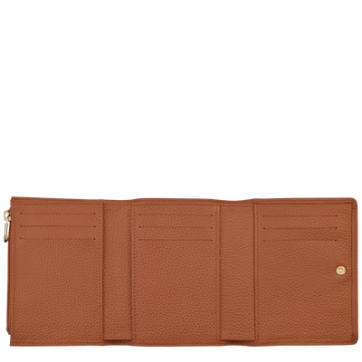 Le Foulonné Wallet, Caramel