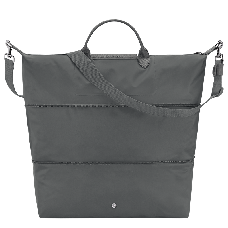Le Pliage One S Travel bag expandable , Anthracite - Canvas  - View 3 of  7