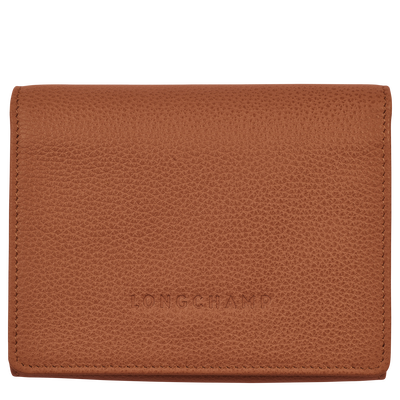 Le Foulonné Cartera compacta , Cuero - Caramelo