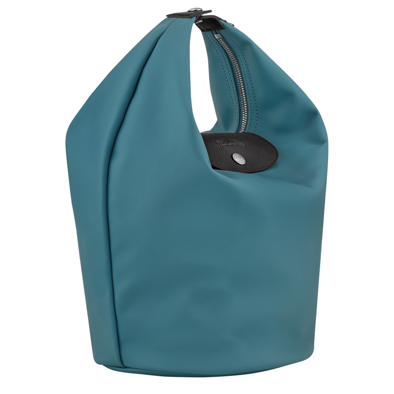 Le Pliage Xtra 斜背袋 , 洋紅色 - 皮革  - 查看 3 4