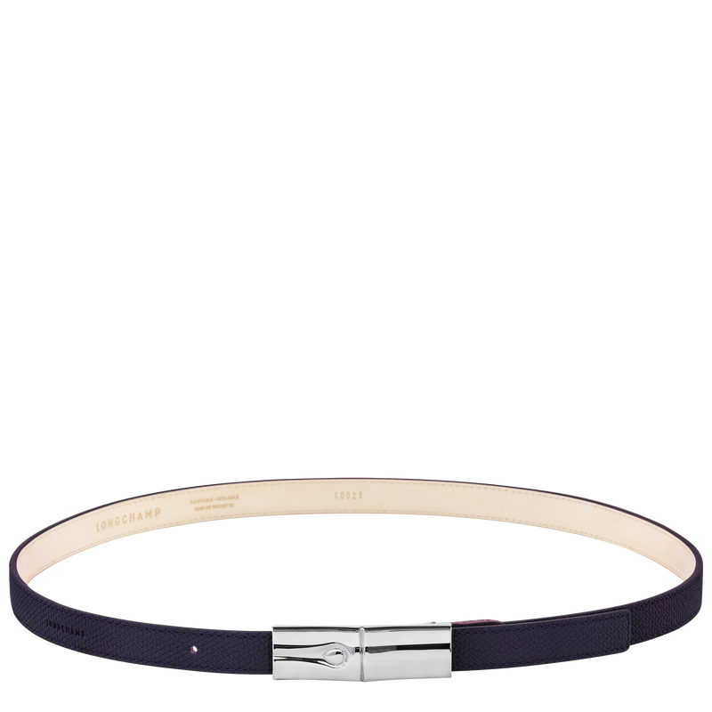 Roseau Ladies' belt , Bilberry - Leather  - View 1 of  2