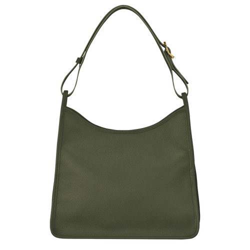 Le Foulonné M Hobo bag , Khaki - Leather - View 4 of 4