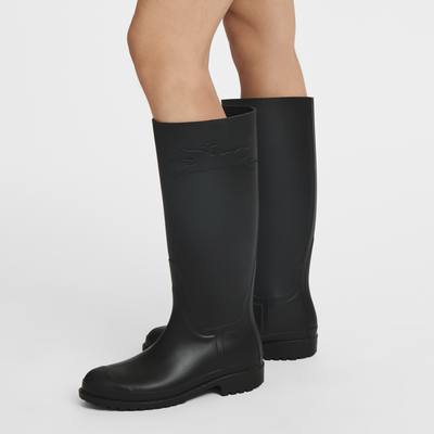 Cheval Longchamp Flat boots, Black