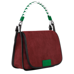 Le Foulonné Crossbody bag M, Mahogany