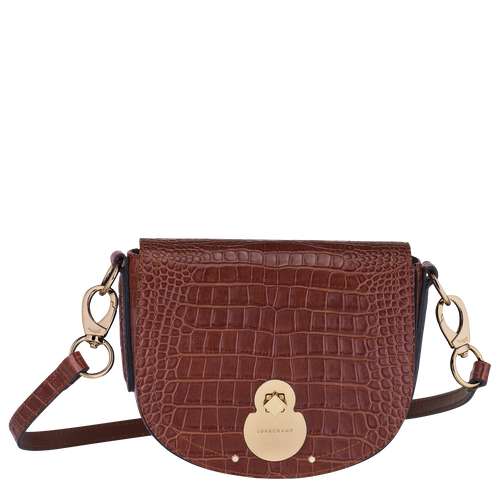 Sac porté travers Cavalcade Cognac (L1395HSK504) | Longchamp BE Sac porté travers Cavalcade Cognac (L1395HSK504) | Longchamp BE