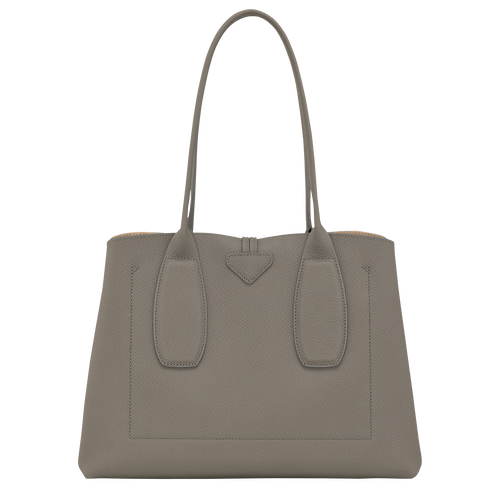 Roseau L Tote bag , Turtledove - Leather - View 4 of  6
