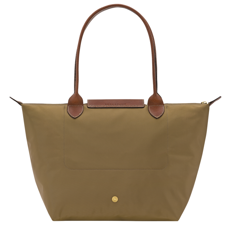 Le Pliage Original M Tote bag , Olive - Recycled canvas  - View 3 of 6