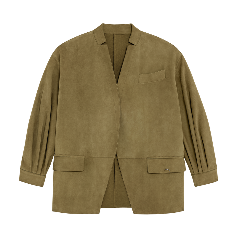 Jacket , Olive - Leather  - View 1 of  5