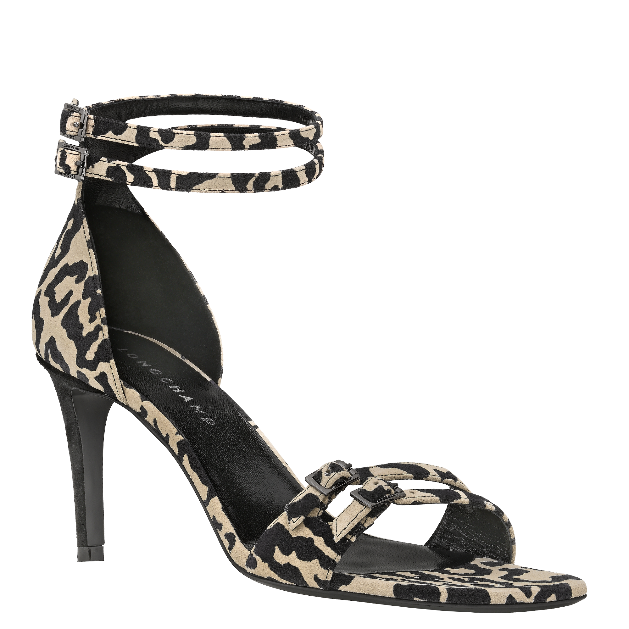 La Baronne Zapatos de tac&oacute;n, Beige/Negro