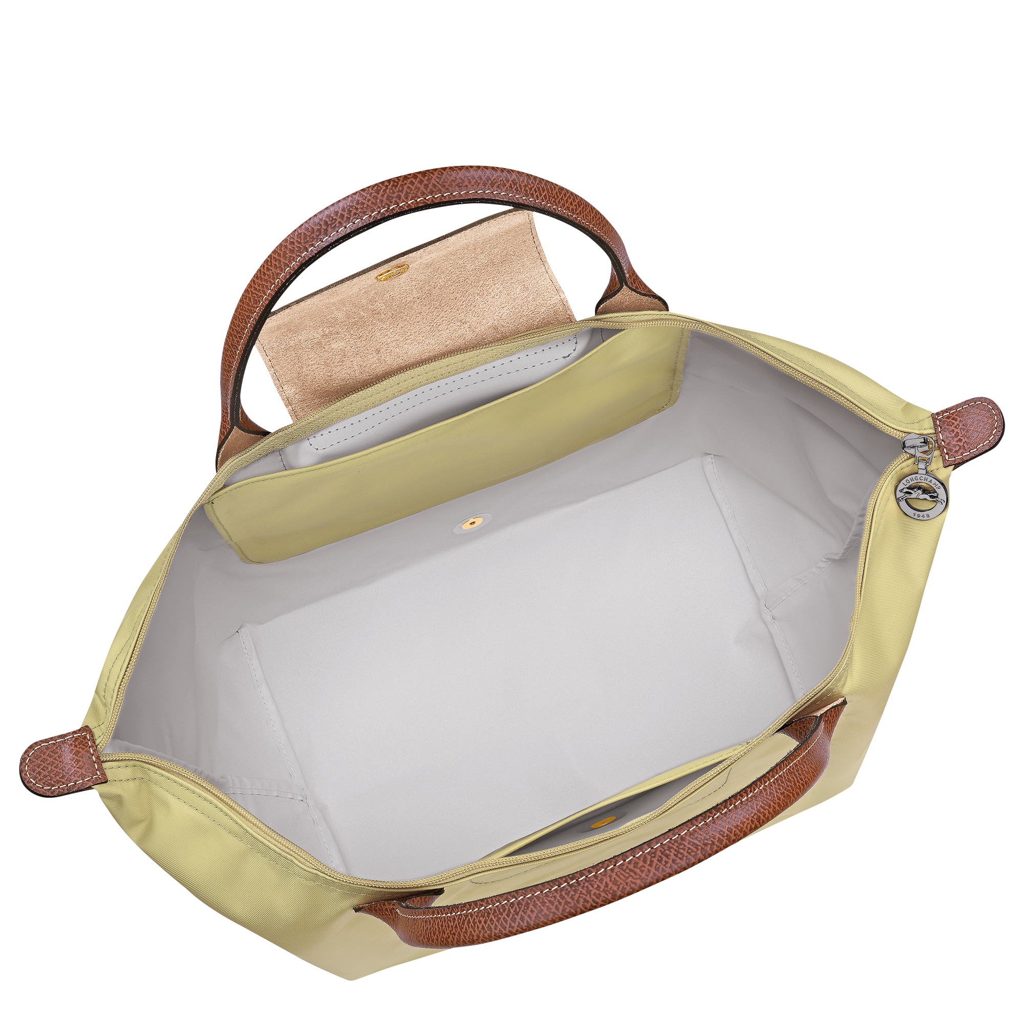 Le Pliage Original Borsa con manico M,  Pistacchio