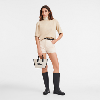 Essential Tas met handgreep aan de bovenkant XS, Ecru