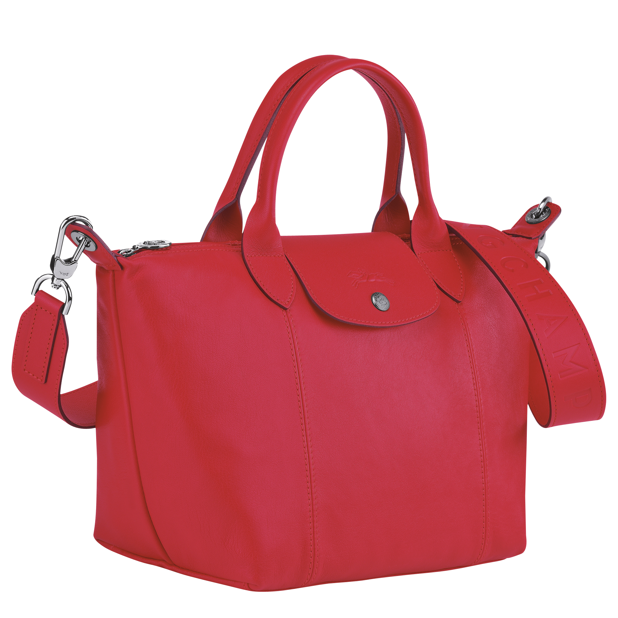 sac longchamp rouge pliage