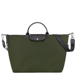 Le Pliage Energy L Travel bag , Khaki - Recycled canvas