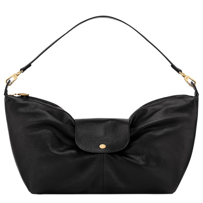 Le Pliage Xtra L Shoulder bag , Black - Leather