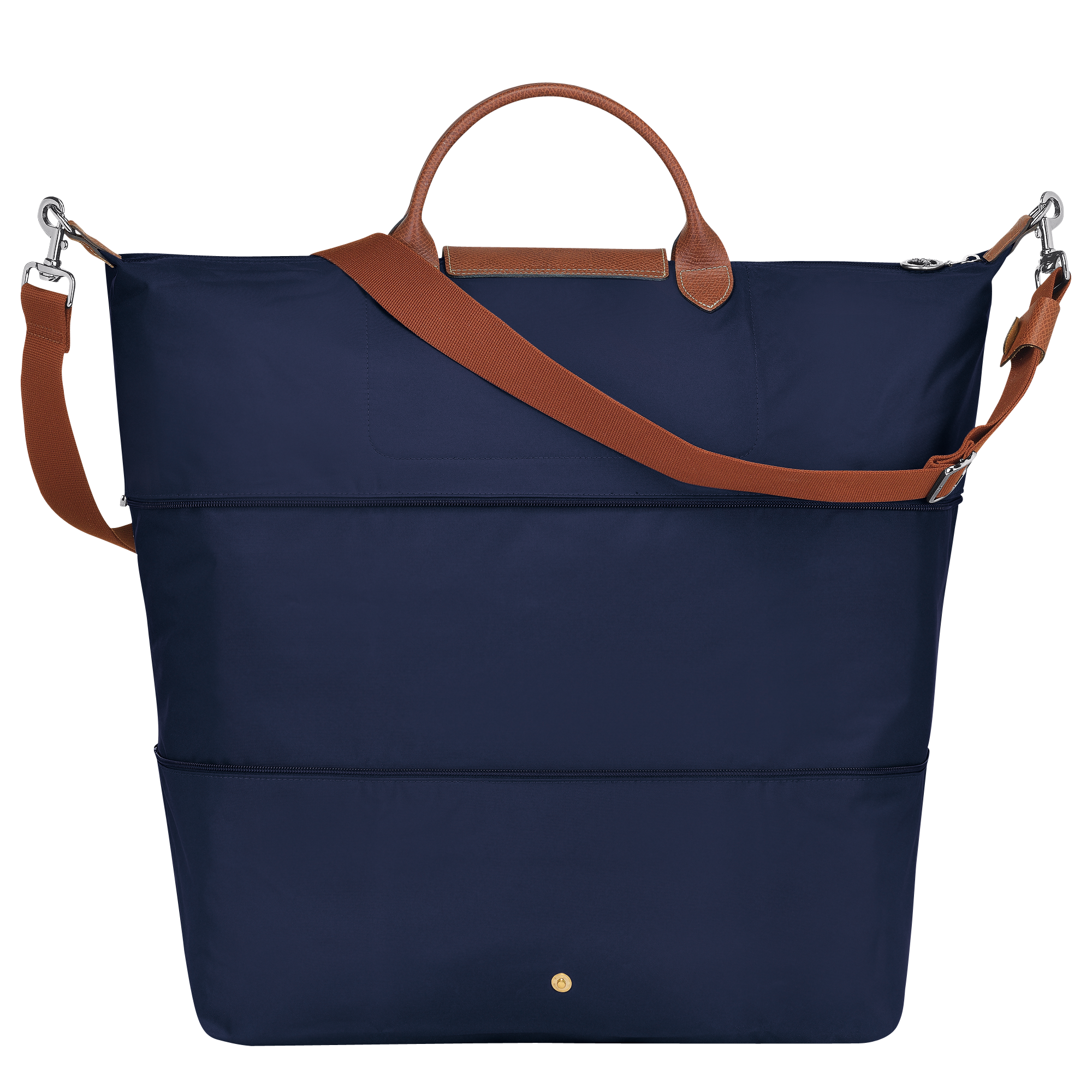 navy travel bag