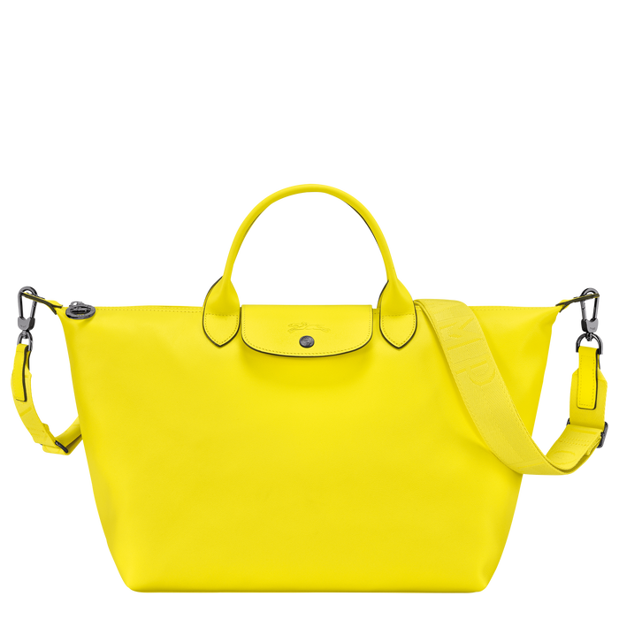 Le Pliage Xtra Handbag L, Lemon