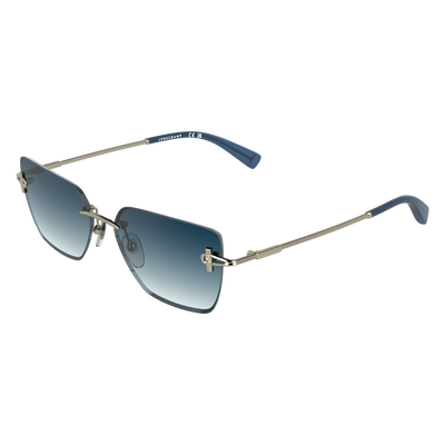 Sunglasses , Gold/Blue - OTHER