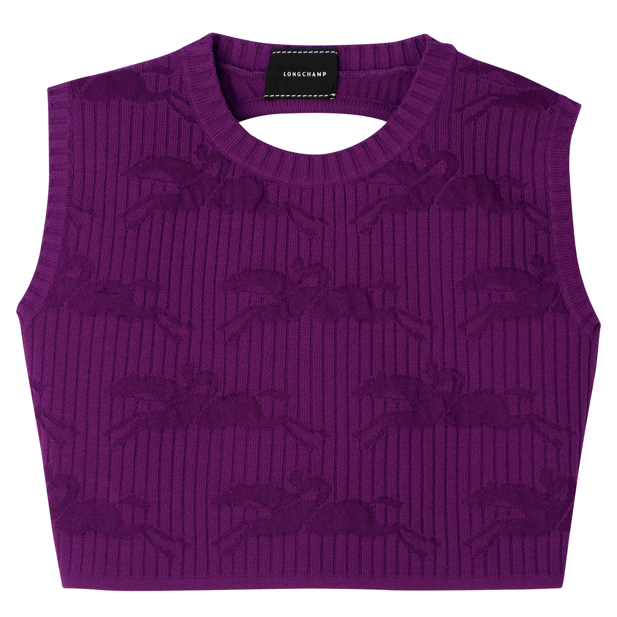 null Sleeveless top, Violet
