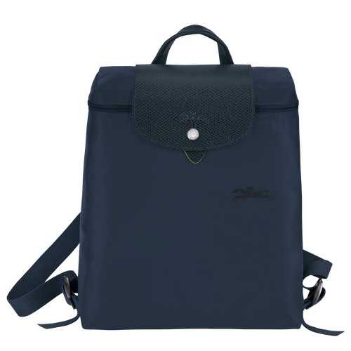 Le Pliage Green M Backpack , Navy - Recycled canvas - View 1 of 4