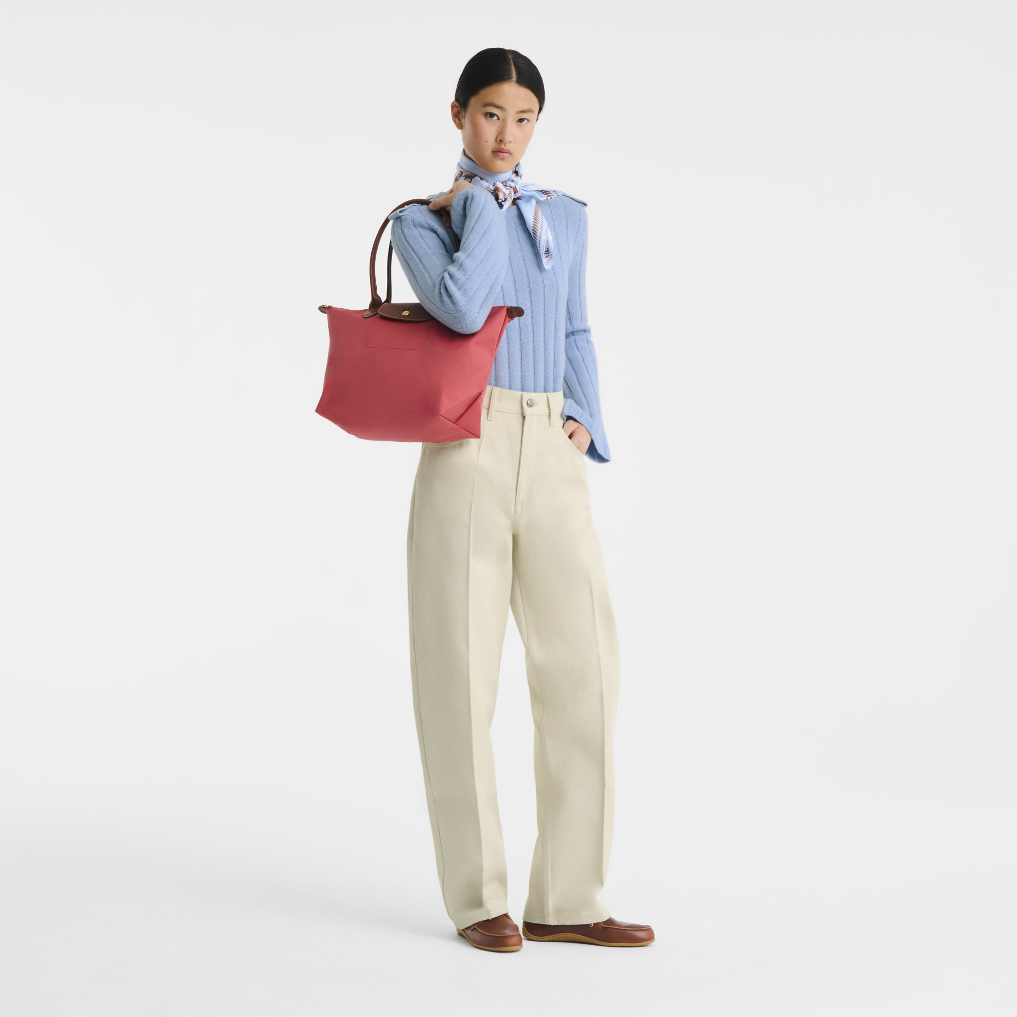 Le Pliage Original Tote bag M, Strawberry
