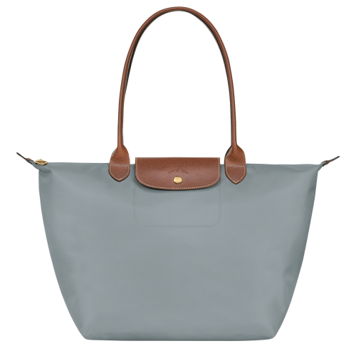 Le Pliage Original L Tote bag , Steel - Recycled canvas - View 1 of  4