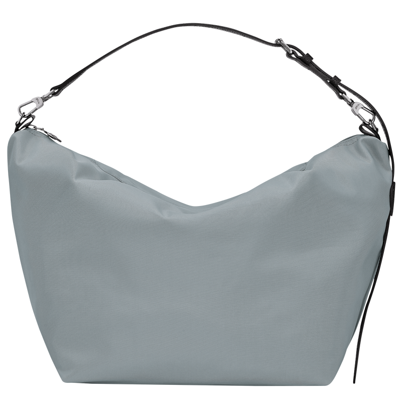 Le Slouchy M Hobo bag , Steel - Canvas  - View 1 of  5