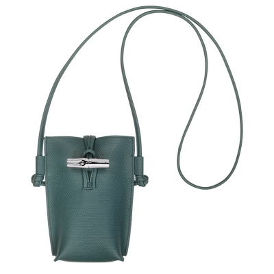 Etui téléphone Le Roseau , Cuir - Cèdre