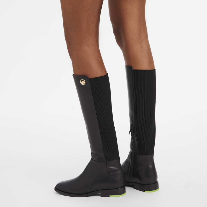 Bottes best sale noires cavalieres