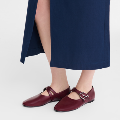 Le Foulonné Ballerinas, Pomegranate