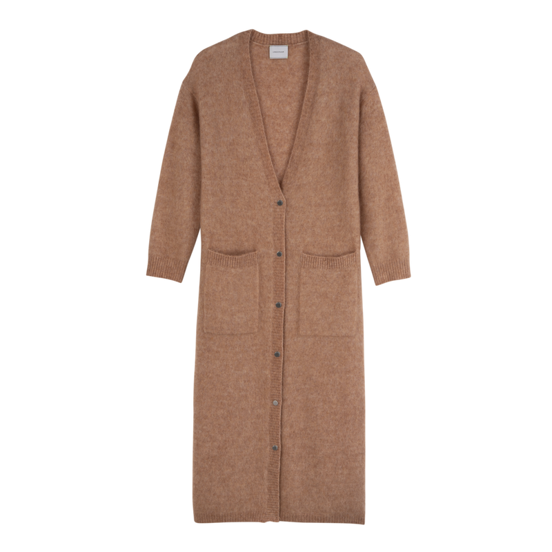 Cardigan , Maille - Biscuit  - Vue 1 de 5