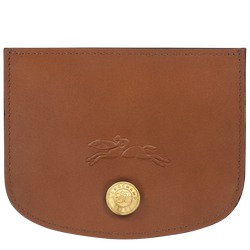 Épure Card holder , Cognac - Leather