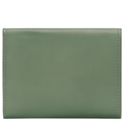 Épure Compact wallet , Oregano - Leather