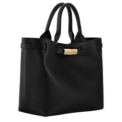 Le Smart L Tote bag , Black - Leather