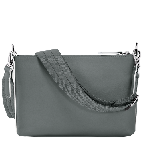 Longchamp 3D 系列 斜背袋 S , 鐵灰色 - 皮革 - 查看 4 4